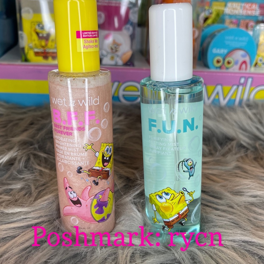 Spongebob X Wet N Wild setting spray/primer